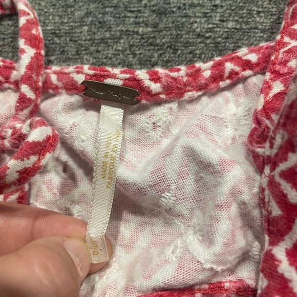 Free People Pink Sleeveless Spaghetti Strap Mini Dress Size S - Picture 4 of 5